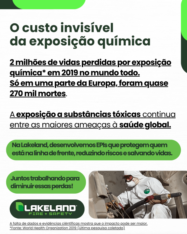 O custo invisível da exposição química